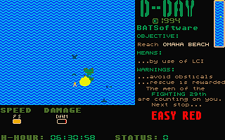 D-Day atari screenshot
